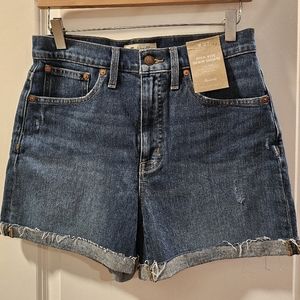 NWT Madewell High Rise Denim Shorts